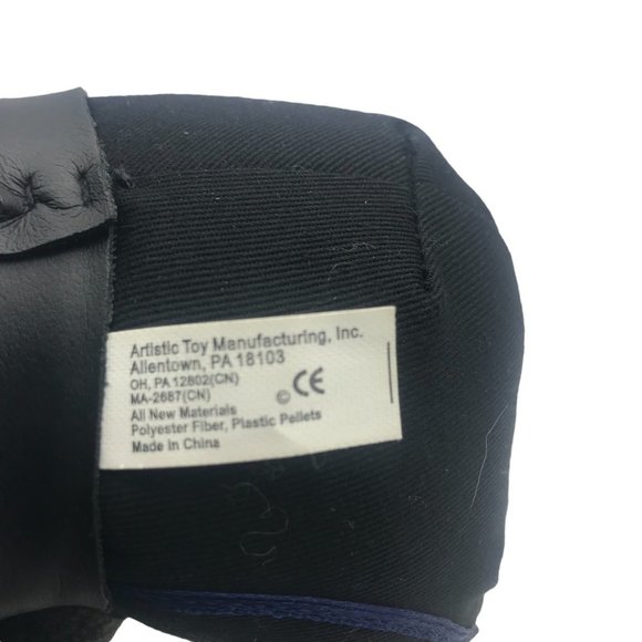 Artistic Toy Police Teddy Bears Plush Stuffed Animal (Lot of 2) 8" sitting NWOT - Picture 4 of 4